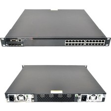 Brocade FastIron FCX624-E 80-1003603-XX 24x RJ45 Switch 1x FCX-4G 1GbE Module picture