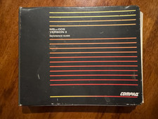 COMPAQ MS DOS VERSION 3 - REFERENCE GUIDE 1985 picture