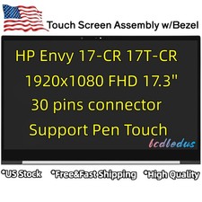 17.3'' FHD For HP Envy 17-CR1010NR 17-CR0XXX 17T-CR000 LCD Touch Screen w/Bezel picture