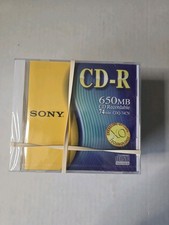 9 discs Sony CD-R CD Recordable 650MB/74min Compact Disc CDQ-74CN NEW SEALED picture