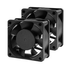 Durable 60x25mm 12V Cooling Fan - 2-Pin High Performance for Amps picture