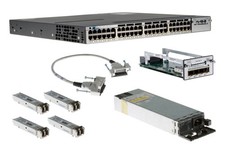 Cisco 3750X Series 48 Port PoE+ switch, WS-C3750X-48P-S - Lifetime Warranty picture