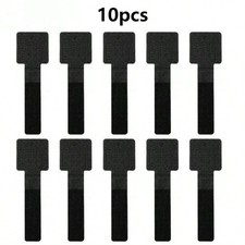10Pcs Reusable Ties Fastening Wire Cable Organizer Cord Holder Self Adhesive picture