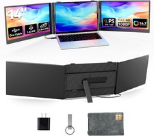 Ultra Thin Triple Laptop Screen Extender 14