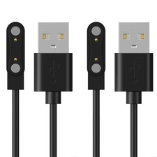 2 Pack USB Magnetic Charger Cable for da fit Smartwatch, 3.3ft 3.3 feet picture