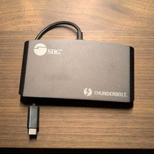 SIIG Thunderbolt 3 Docking Station Dual HDMI USB LAN picture