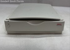 Umax Astra 610S White Portable SCSI Operation Manual Flatbed Scanner Not Tested picture