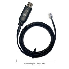 USB to RJ11/12 6P4C RS232 Serial Cable Adapter with FT232RNL Chip for APC PDU UP picture