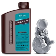 SUNLU 3D Printer Resin, 1kg Fast Curing Standard 3D Resin for LCD DLP SLA Printe picture