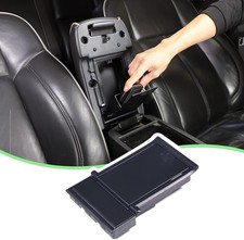 Center Console Organizer Armrest Storage Box Tray for 2005-2009 Hummer H3 Black picture