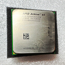 AMD Athlon 64 ADA3200DAA4BW 2.0GHz 512KB L2 1-Core Socket 939 CPU picture