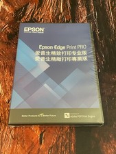 Epson Edge Print Pro Software- New (Sealed) CD picture