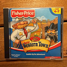 Fisher-Price Great Adventures Wild Western Town PC CD-ROM Win 3.1/95/98 Mac picture
