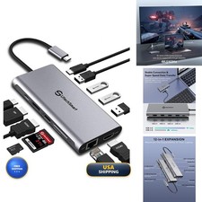 UtechSmart 12 in 1 USB C Docking Station Triple Display picture