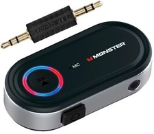 Monster Bluetooth 3.5mm AUX Audio Receiver Adapter with Voice Assistant Support picture