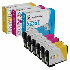 LD Replacement Replacements for Epson T252XL 6pk: T252XL220 T252XL320 T252XL420 picture