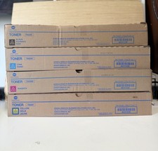 Konica Minolta SEALED TN626 Original Toner Set Black Cyan Magenta Yellow picture
