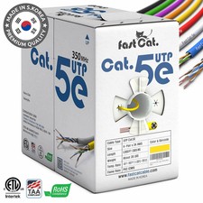 fast Cat. Cat5e Copper Ethernet Cable 1000ft - 24 AWG, CMR, 350mhz Lan Cable picture