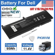 ✅LOT PKWVM Battery For Dell Precision 7550 7560 7750 7760 Mobile Workstation US picture