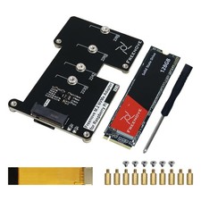 Freenove M.2 NVMe Adapter V2 for Raspberry Pi 5 (with 128GB SSD), M.2 HAT Add... picture