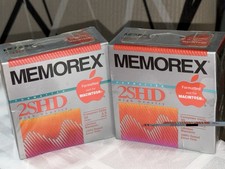 2 Memorex 2SHD High Density 3.5