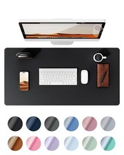 YSAGi Leather Desk Pad Protector Office Desk Mat Large Mouse Pad Non-Slip PU ... picture