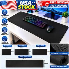 Large Extended Gaming Mouse Pad Mat Stitched Edges Non-Slip Waterproof Mousepad picture