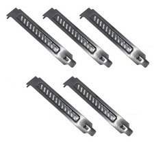 Vented PCI Slot Covers Pack Of 5pcs For Better Air Circulation In PC Case picture