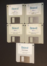 Vintage 1993 Bravo by Alpha Software Corporation - 5 x 3.5