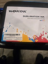 WOKOK Sublimation Ink Refill Bottles 100ML Each  (4 Colors) NEW/SEALED picture