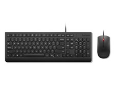 Lenovo Essential Wired Keyboard and Mouse Combo, Spill-Resistant Membrane picture