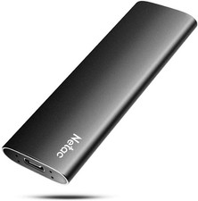 Netac 500GB Portable SSD USB 3.2 Gen 2 10 Gbps, Type-C External Solid State D... picture