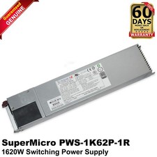 Supermicro 1620W 80+ Platinum 1U Redundant Switching Power Supply PWS-1K62P-1R picture