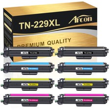 8PK Compatible TN229 XL Cartridges for Brother MFC-L8395CDW L3720CDW L3765CDW picture
