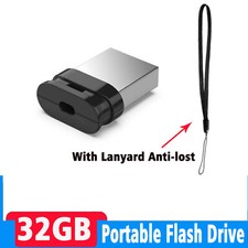 Small Mini USB 2.0 32GB USB Flash Pen Drive U Disk Memory Thumb Drive Anti-lost picture