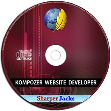 NEW & Fast Ship KompoZer Website Developer / Designer HTML Editing Software PC picture