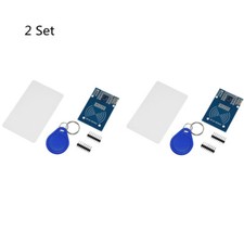 New 2 Sets RFID Module 13.56MHz MFRC-RC522 NFC RF IC Card Keyfob picture