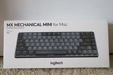 Logitech - MX Mechanical Keyboard for Mac in Space Gray, Wireless, Unused picture