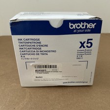 (5 Pack) NEW Genuine Brother LC201C High-Yield Cyan Ink Cartridges, Exp 7/2025 picture