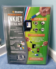 NOS Sealed Stratitec Premium Series Inkjet Refill Kit   EIR595 EASY to Use picture