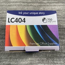 Ink Solutions LC404 Ink Cartridges Black Cyan Magenta Yellow 4PK Brother Printer picture