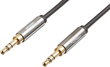 Amazon Basics 3.5mm Stereo Audio Auxiliary Cable Car Speaker 8ft Black (56) picture