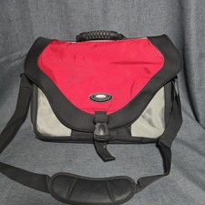 Red Solo Laptop Messenger Bag Black Computer Case travel work Adjustable Straps picture