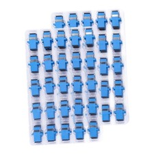 100 PCS SC To SC UPC Fiber Optical Coupler Adapter Connector Singlemode picture