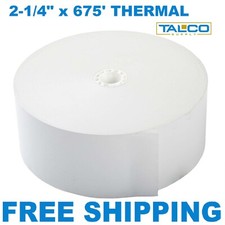 (16) GENMEGA / HANTLE ATM THERMAL RECEIPT PAPER ROLLS ~FAST ~ picture