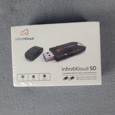 InfinitiKloud SD Storage Solution USB Drive Black for PC/Mac/Android Devices picture