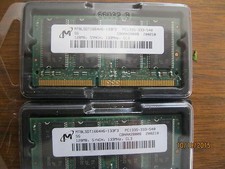 Micron 128MB SYNCH, 133MHz CL3 MT8LSDT1664HG PC133S-333-540 LAPTOP picture