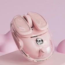 SEUNKWANG EWEADN Q9 Wireless Clear Mouse Dual Mode Bluetooth & 2.4G USB Pink picture
