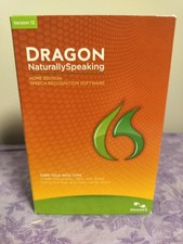 Nuance Dragon NaturallySpeaking 12 Home Software w/ Headset Mic Open Box picture