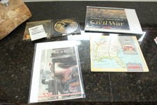 Vintage PC Gamer Lot - Age of Rifles Add On, Civil War Guide & Strategy picture